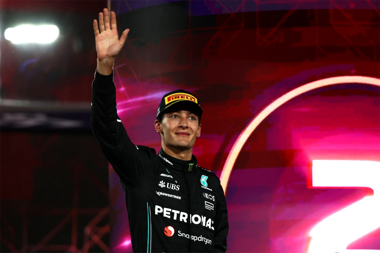 ジョージ・ラッセル F1アブダビGP決勝 「最後に結果を出せてうれしい」