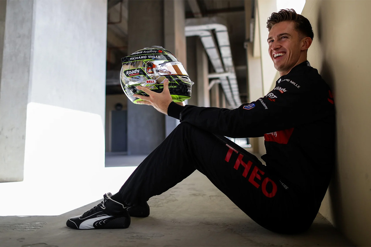 テオ・プルシェール FIA F2王座獲得「ARTとの4年間は僕の人生そのもの」