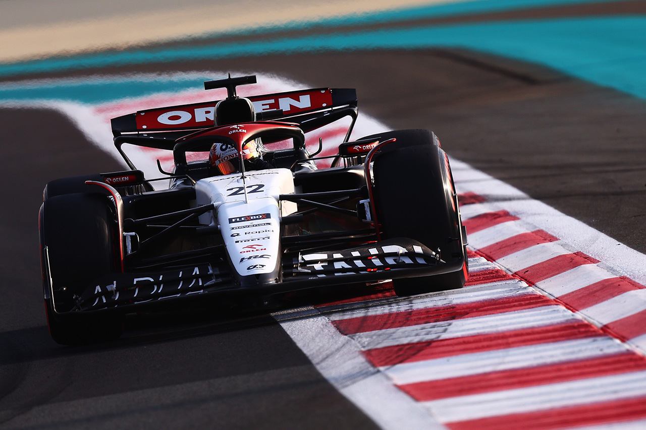 角田裕毅のF1アブダビGPの激走を生んだアルファタウリのアップグレード