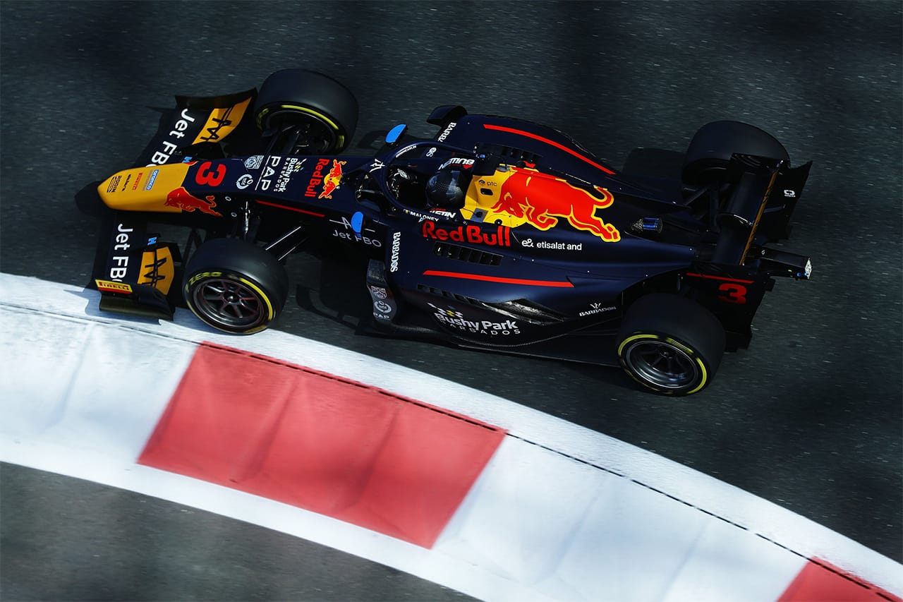 FIA F2合同テスト2日目 宮田莉朋のカーリン僚友ゼイン・マロニーが最速