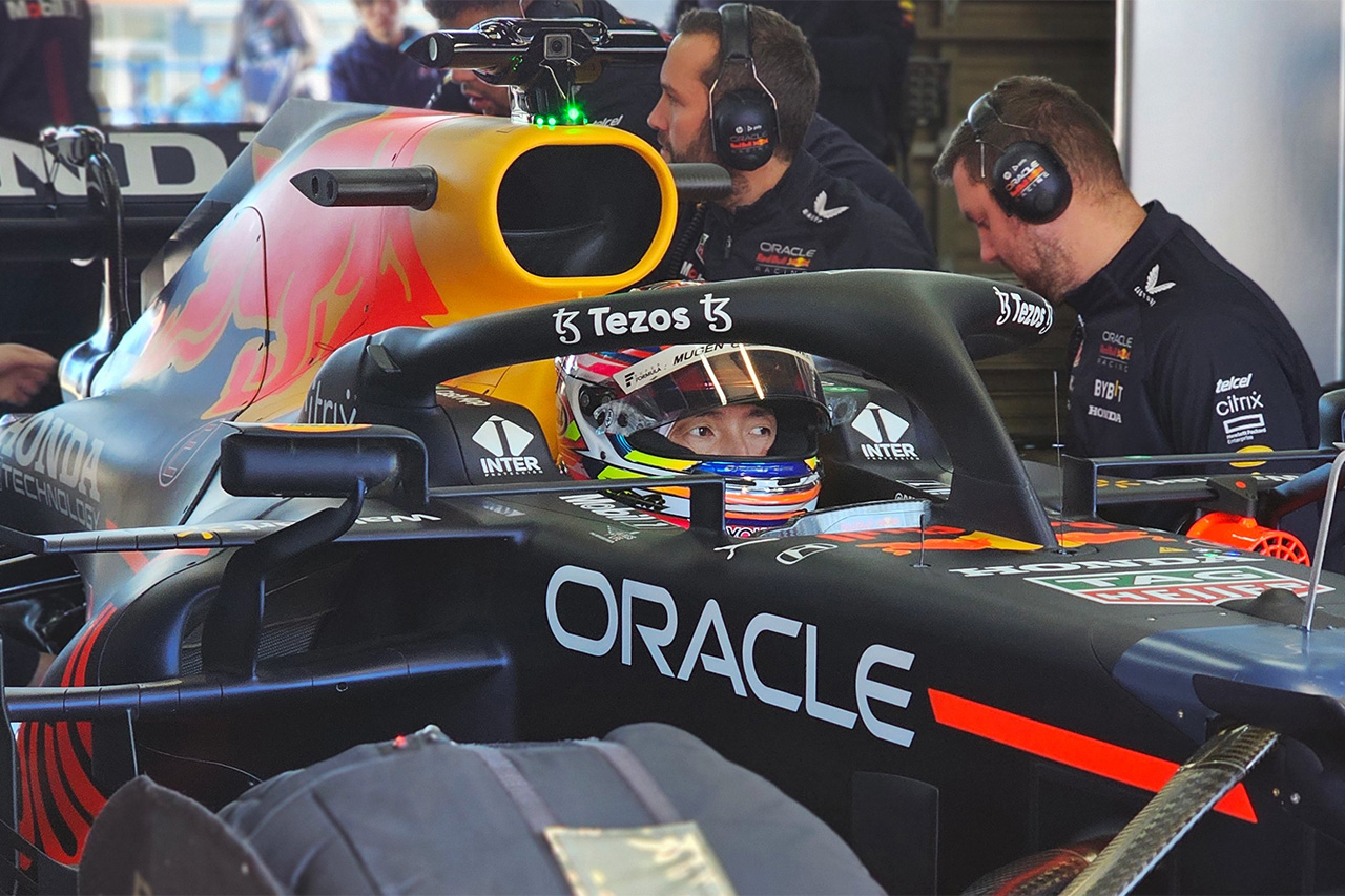 野尻智紀 HRTD2023でレッドブルのF1マシン『RB16B』をドライブ