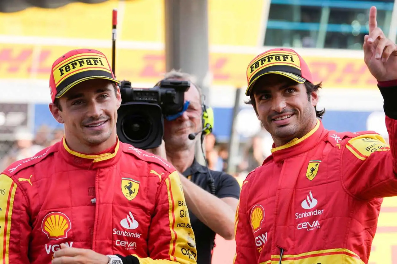 フェラーリF1 2025年以降のルクレール&サインツの継続を会長が示唆