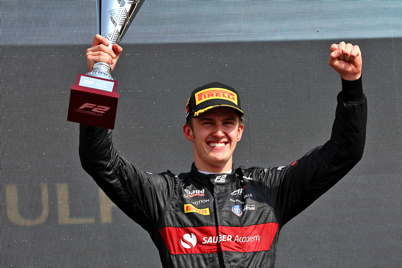 F2王者テオ・プルシェール スーパーフォーミュラ合同テストに参加