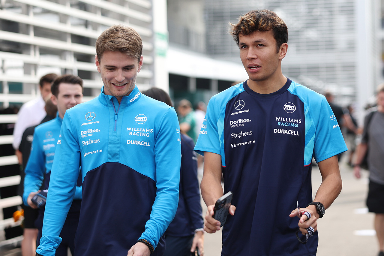 ローガン・サージェント 「ウィリアムズF1の成功はアルボンの功績」