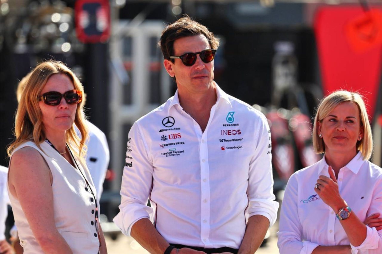 F1チーム メルセデスF1代表夫妻に関するFIAへの苦情を共同声明で否定