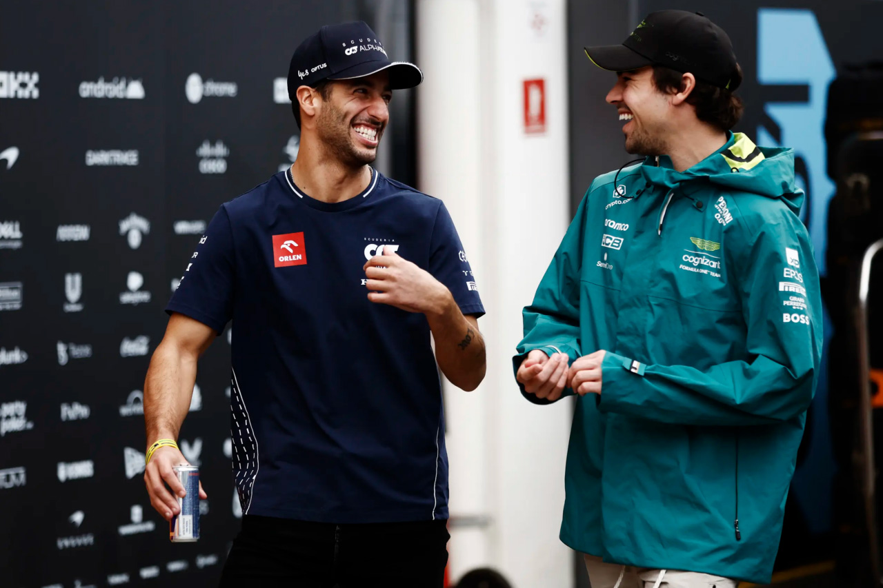 ダニエル・リカルド “空手チョップ”骨折でF1仲間ランス・ストロールに連絡