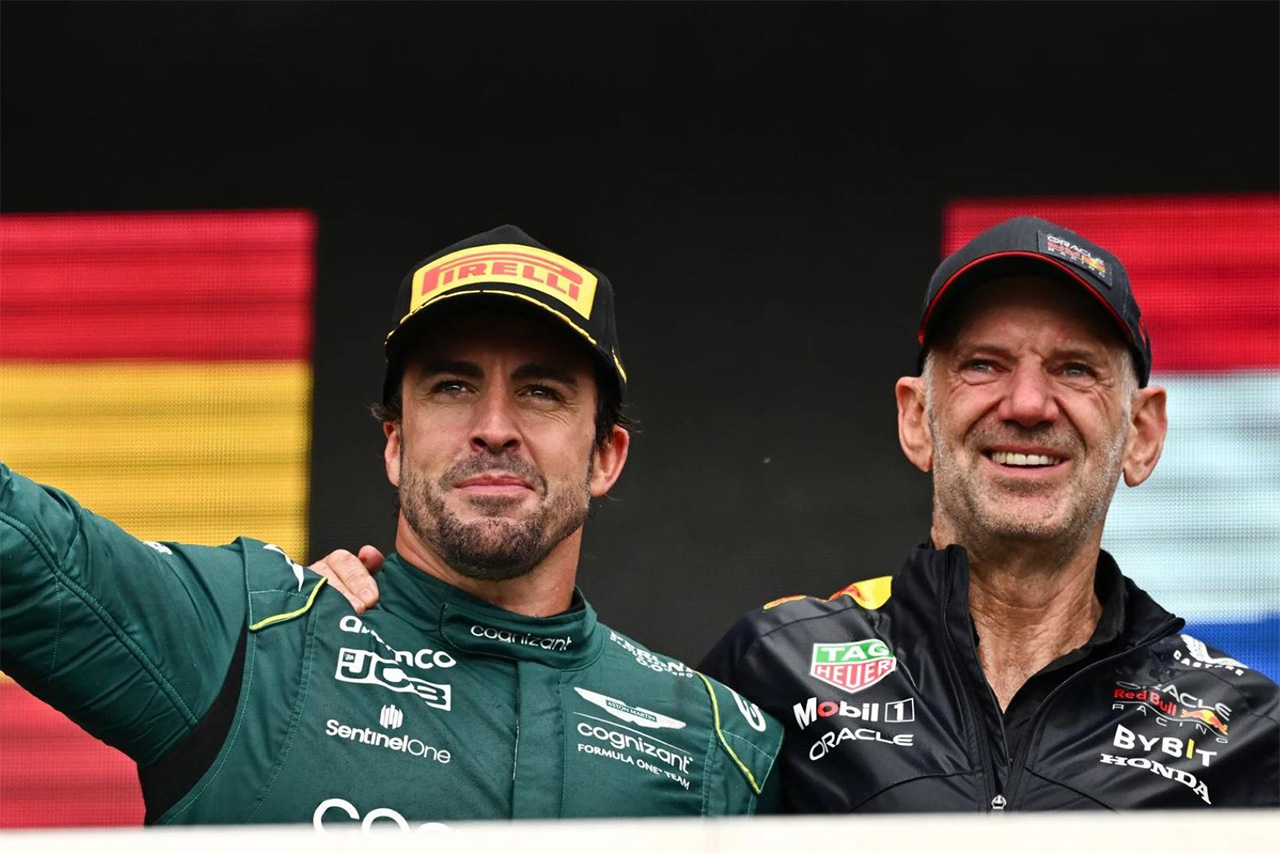 アロンソ 「ニューウェイと同じ時代にF1に参戦していることは幸運」