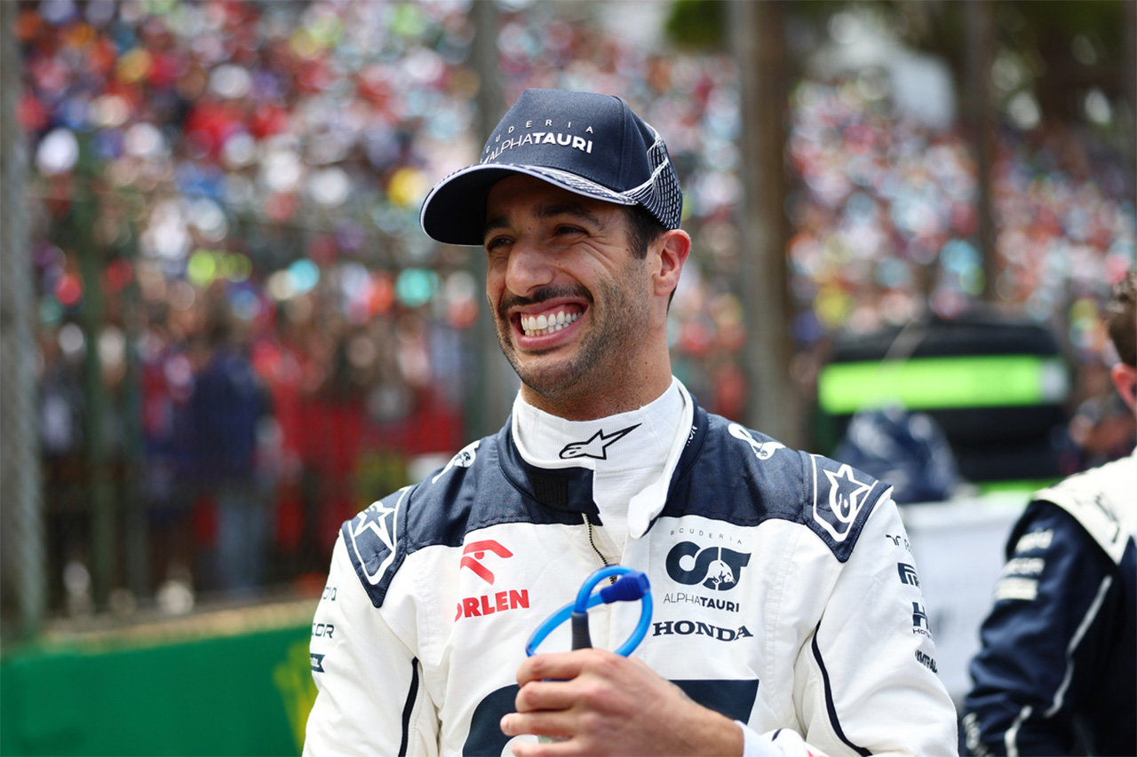 リカルド アルファタウリでのF1復帰で実感「楽しみは結果では決まらない」