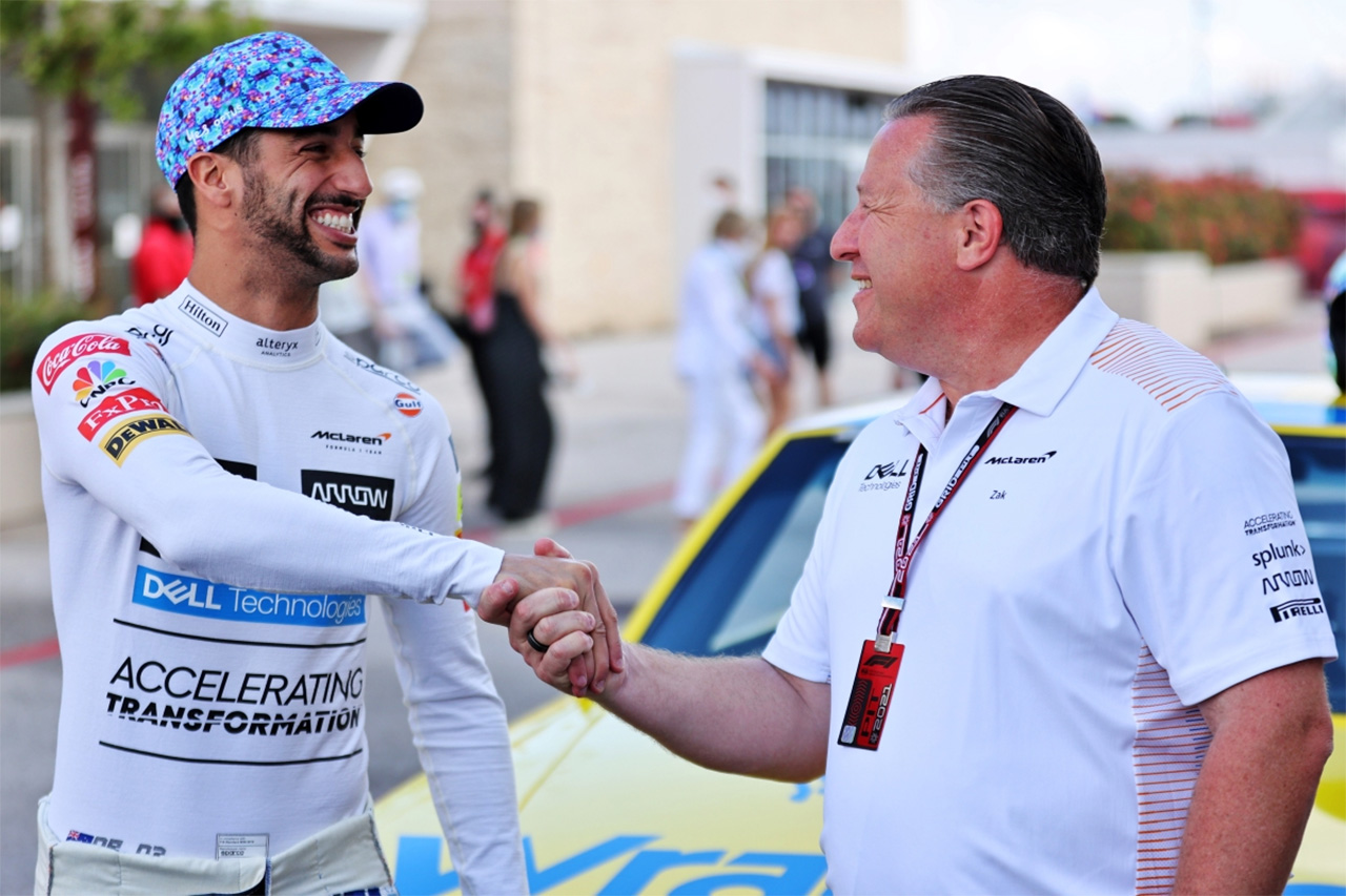 マクラーレンF1のザク・ブラウン 「リカルド解雇への反発は非常に辛かった」