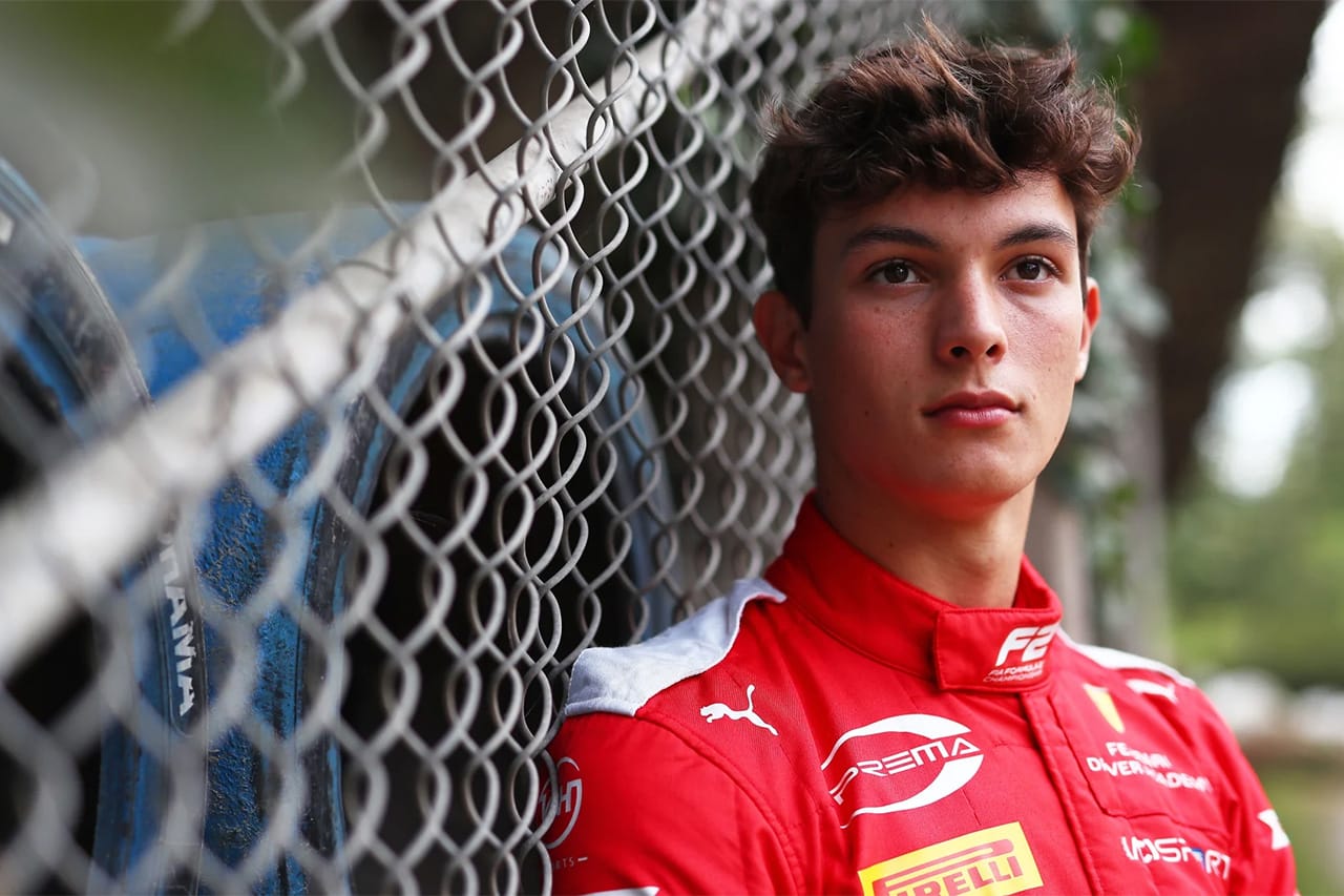 フェラーリF1育成のオリバー・ベアマン 2024年もプレマからFIA F2に参戦