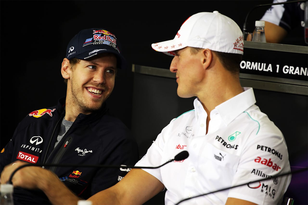 セバスチャン・ベッテルが語るF1恩師ミハエル・シューマッハへの想い