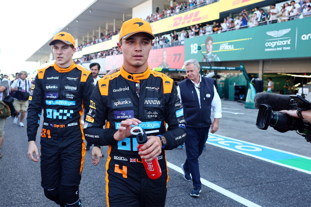 マクラーレン ノリスとピアストリは「F1最強のドライバーコンビ」