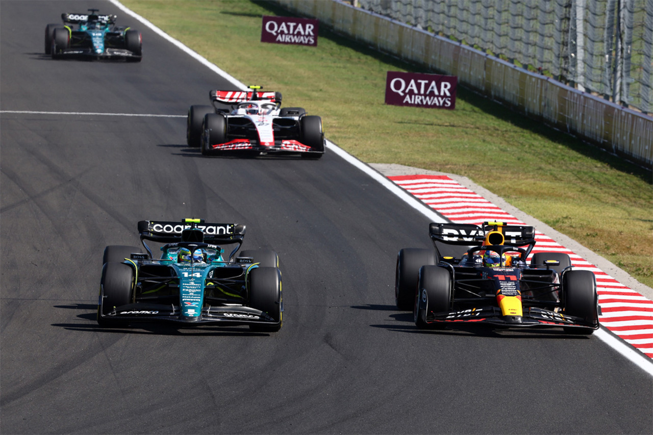 アストンマーティンF1 「レッドブルのDRSの優位性を食い止めるのは挑戦」