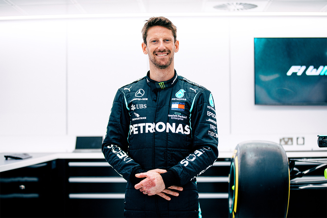 ロマン・グロージャン メルセデスとのF1テストは「現行世代に乗りたい」