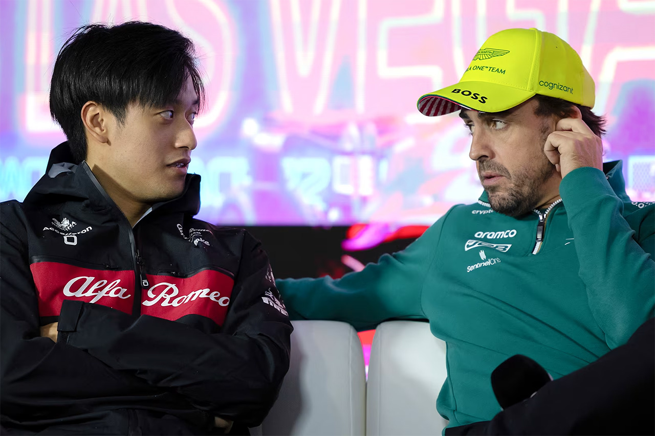 周冠宇 憧れのF1ドライバーのフェルナンド・アロンソは「親切にしてくれた」