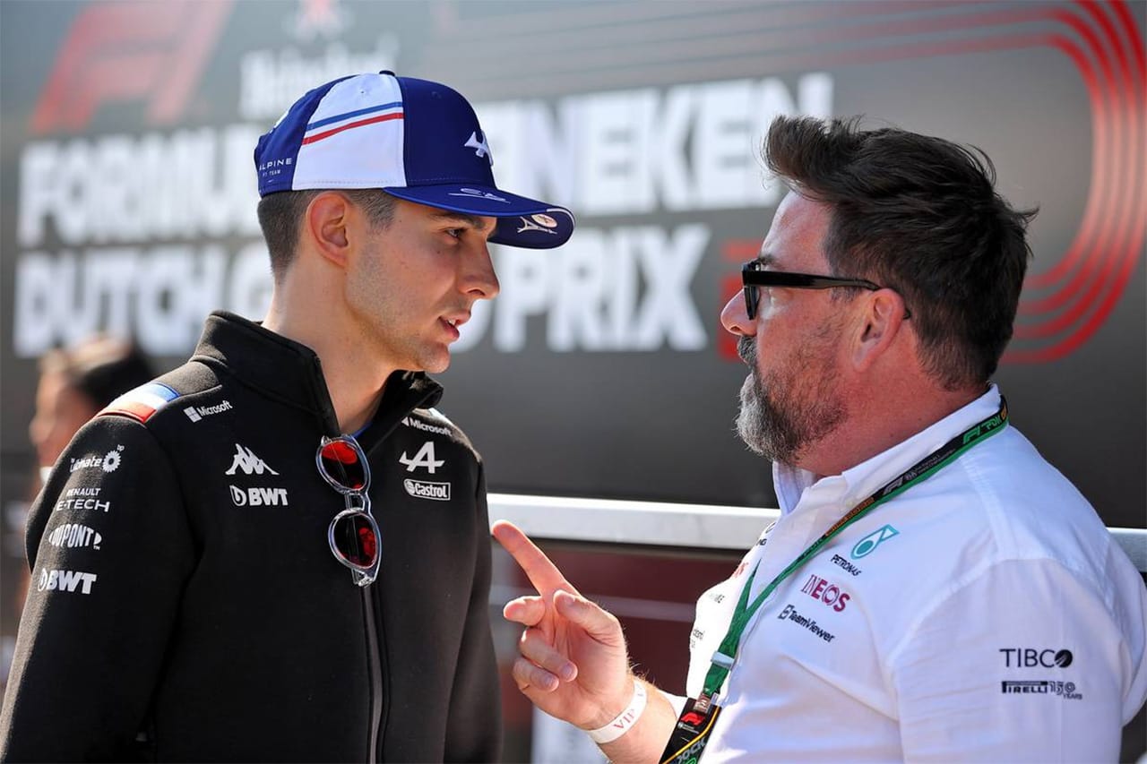 エステバン・オコン アルピーヌF1所属もマネジメントは今もメルセデス
