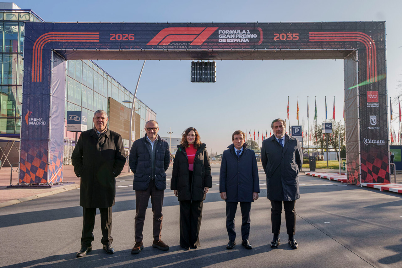 マドリード F1スペインGP開催の新サーキットに30度のバンクコーナー