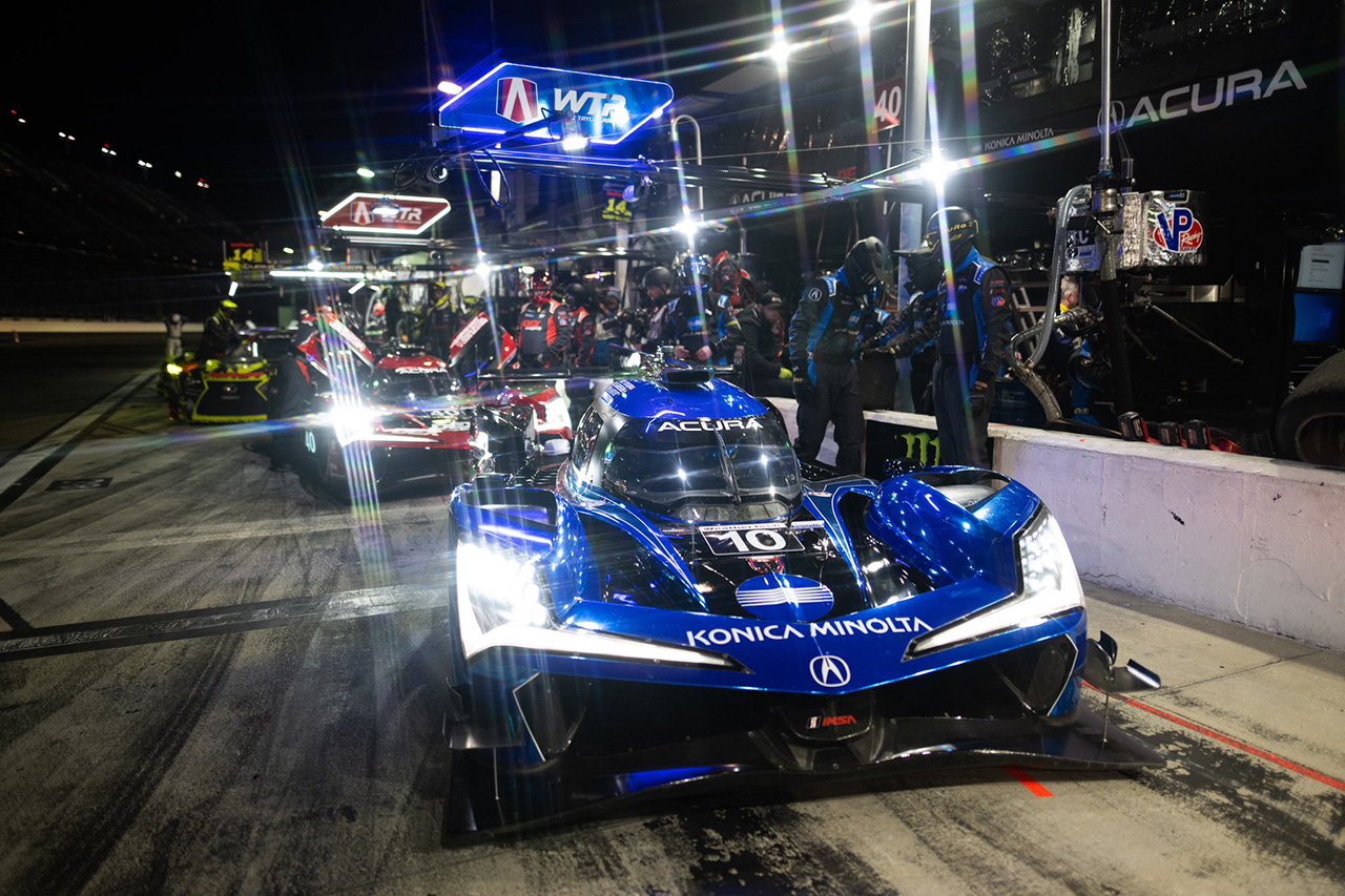 アキュラ 2024年IMSA開幕戦のデイトナ24時間で3位表彰台