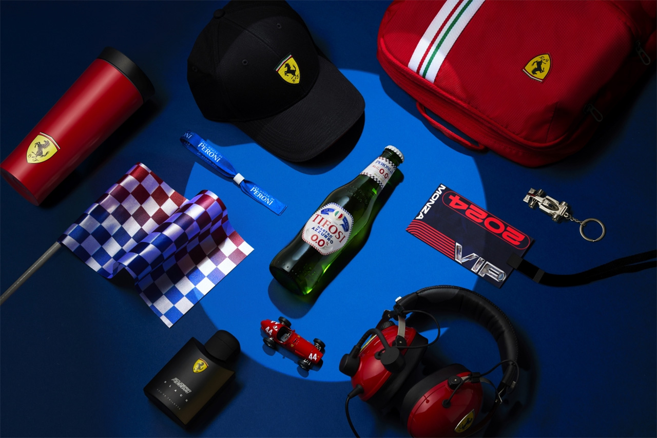 フェラーリF1 アサヒのビールブランド『ペローニ』とスポンサー契約