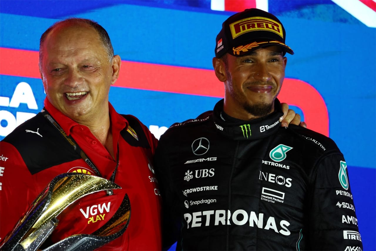 フェラーリF1 2025年のルイス・ハミルトンの獲得に乗り出す？