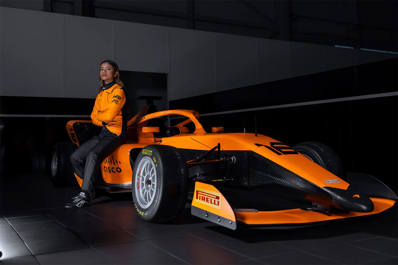 マクラーレン F1アカデミー車両のカラーリングを発表