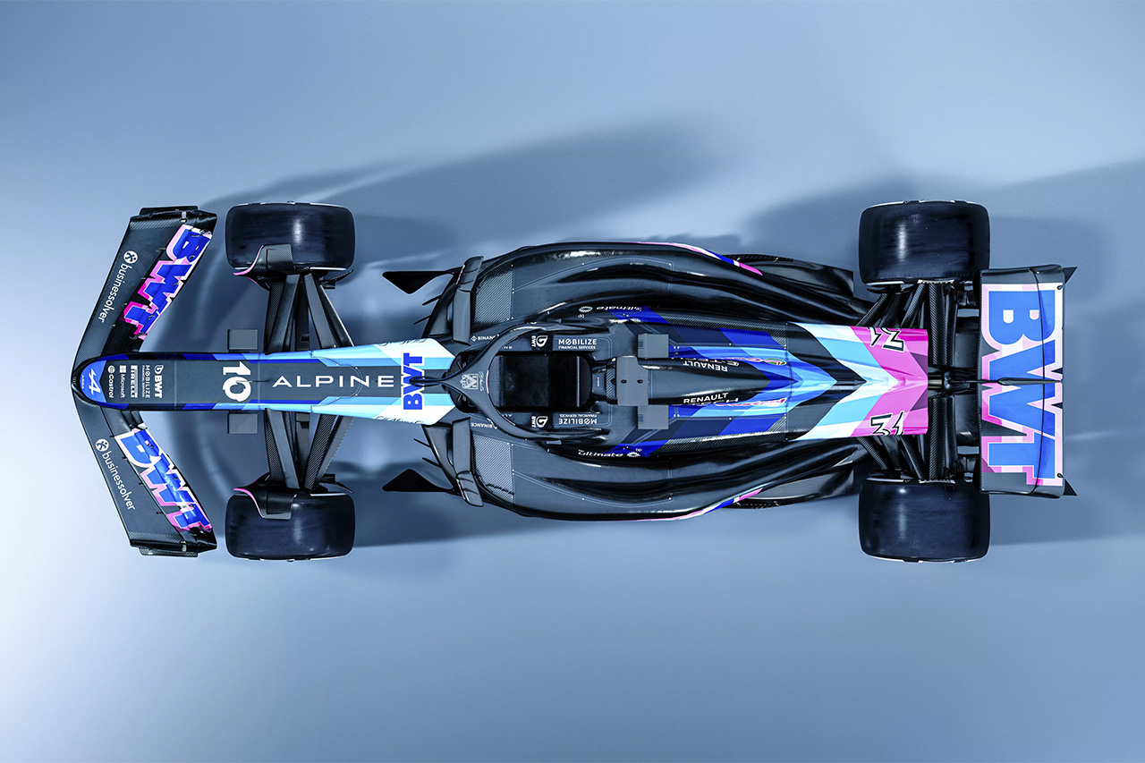 アルピーヌF1チーム A524は全面的に再設計「継承はステアリングだけ」