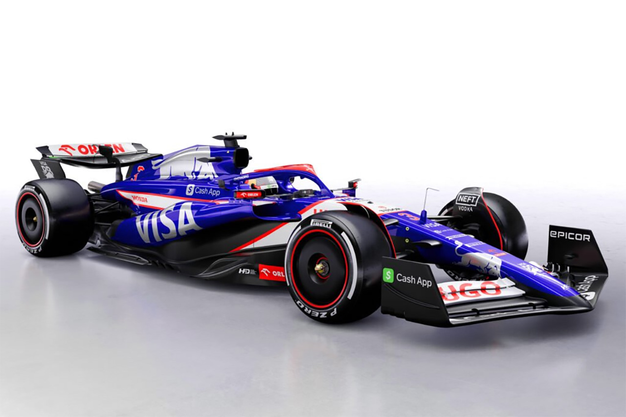 ビザ・キャッシュアップRB 2024年F1マシン『VCARB 01』を発表