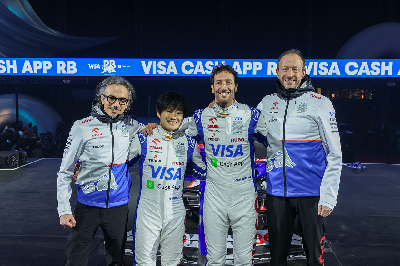 角田裕毅とリカルドは「素晴らしいバランス」とビザ・キャッシュアップRB
