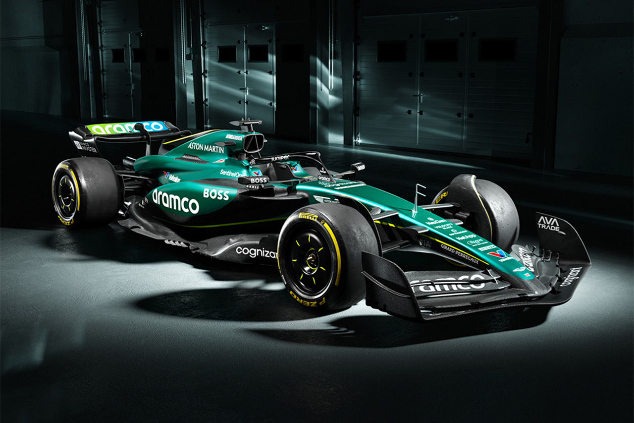 アストンマーティンF1 2024年F1マシン『AMR24』を発表