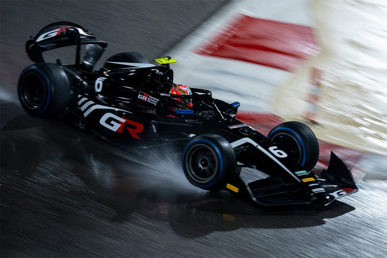 宮田莉朋 FIA F2プレシーズンテスト1日目は8番手タイム