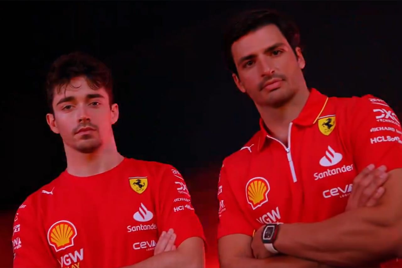 フェラーリF1 2024年の公式チームウェアを公開