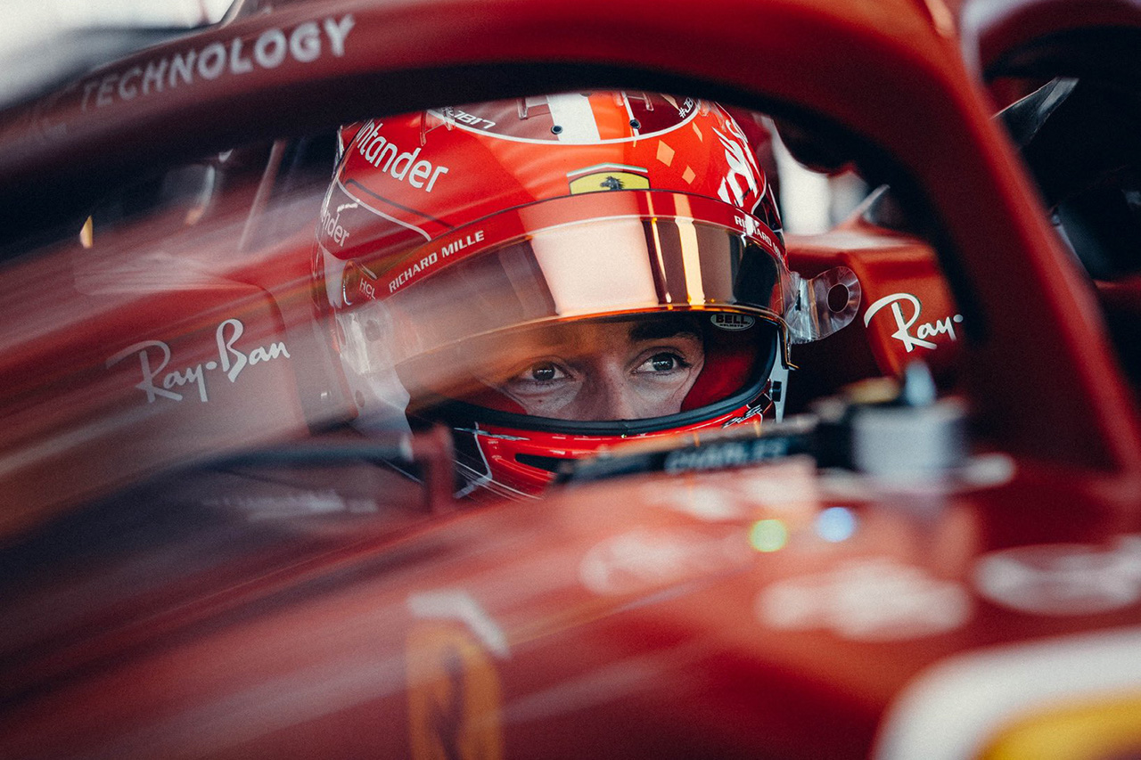 フェラーリF1のシャルル・ルクレール SF-24で初走行「開発に妥協はない」