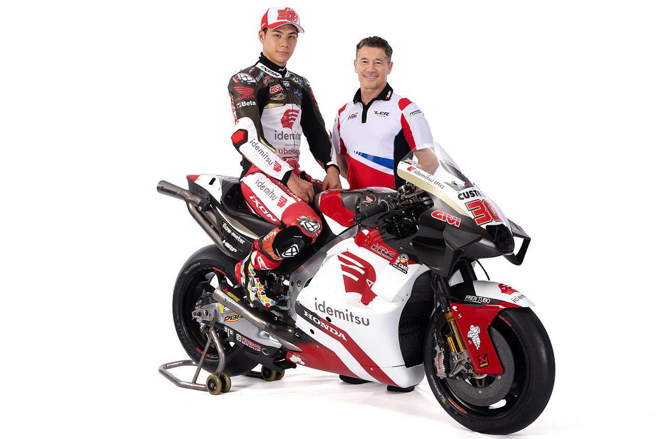 中上貴晶 2024年MotoGPを戦うLCRホンダのカラーリングが公開