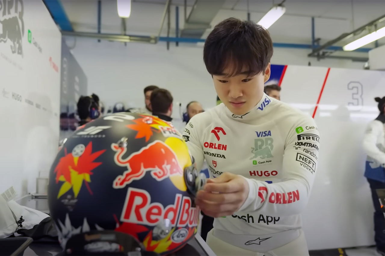 角田裕毅 RBの2024年F1マシンは「すでに数段階の進歩を感じている」