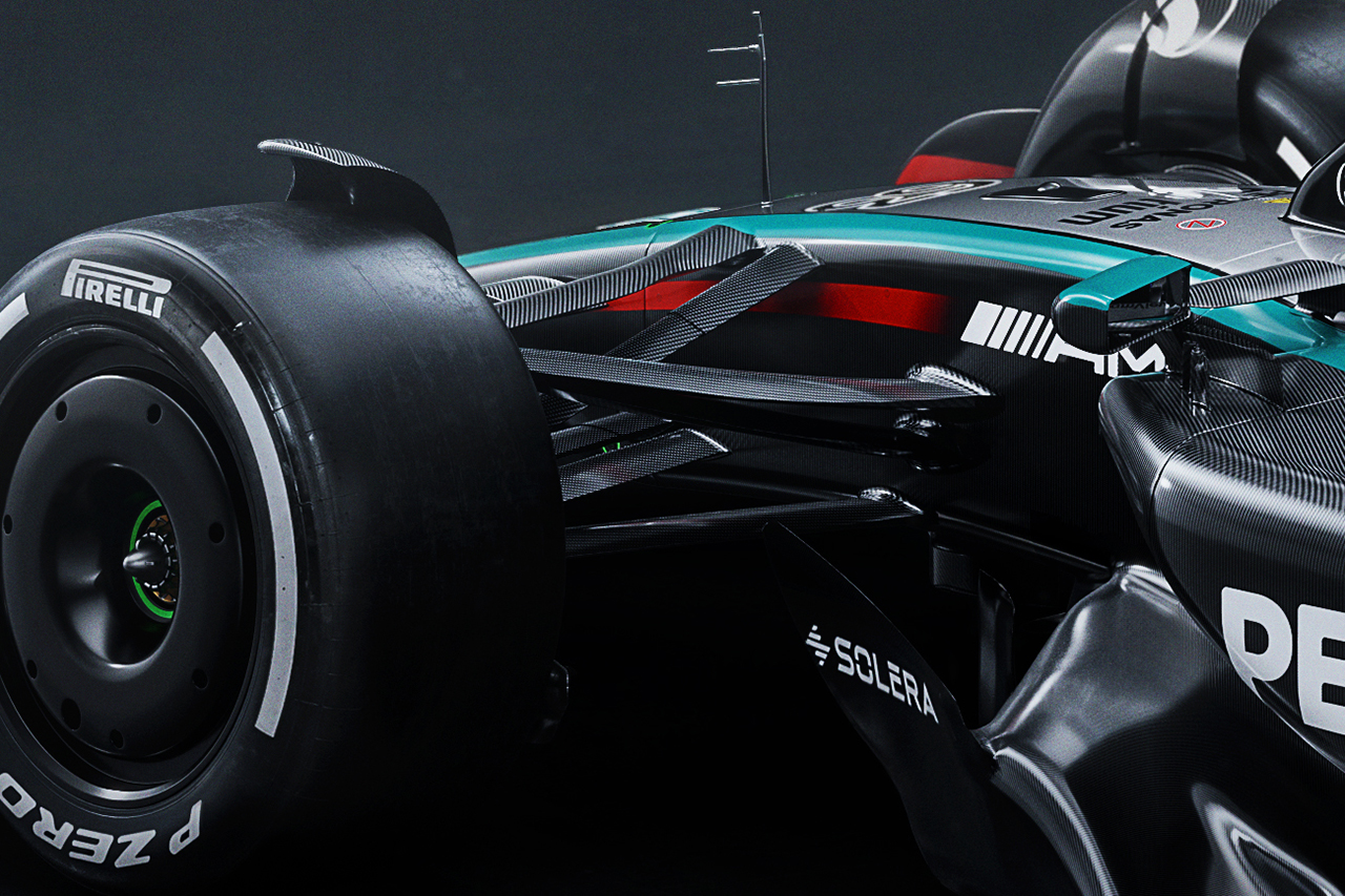 メルセデスF1 注目されなかったW15ローンチ画像の悪ふざけ