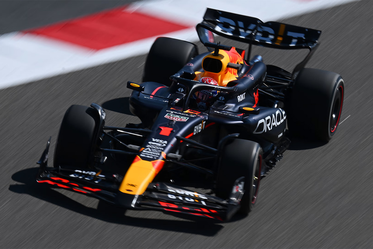 大変貌レッドブル・RB20でフェルスタッペンが最速 RB・角田裕毅は5番手