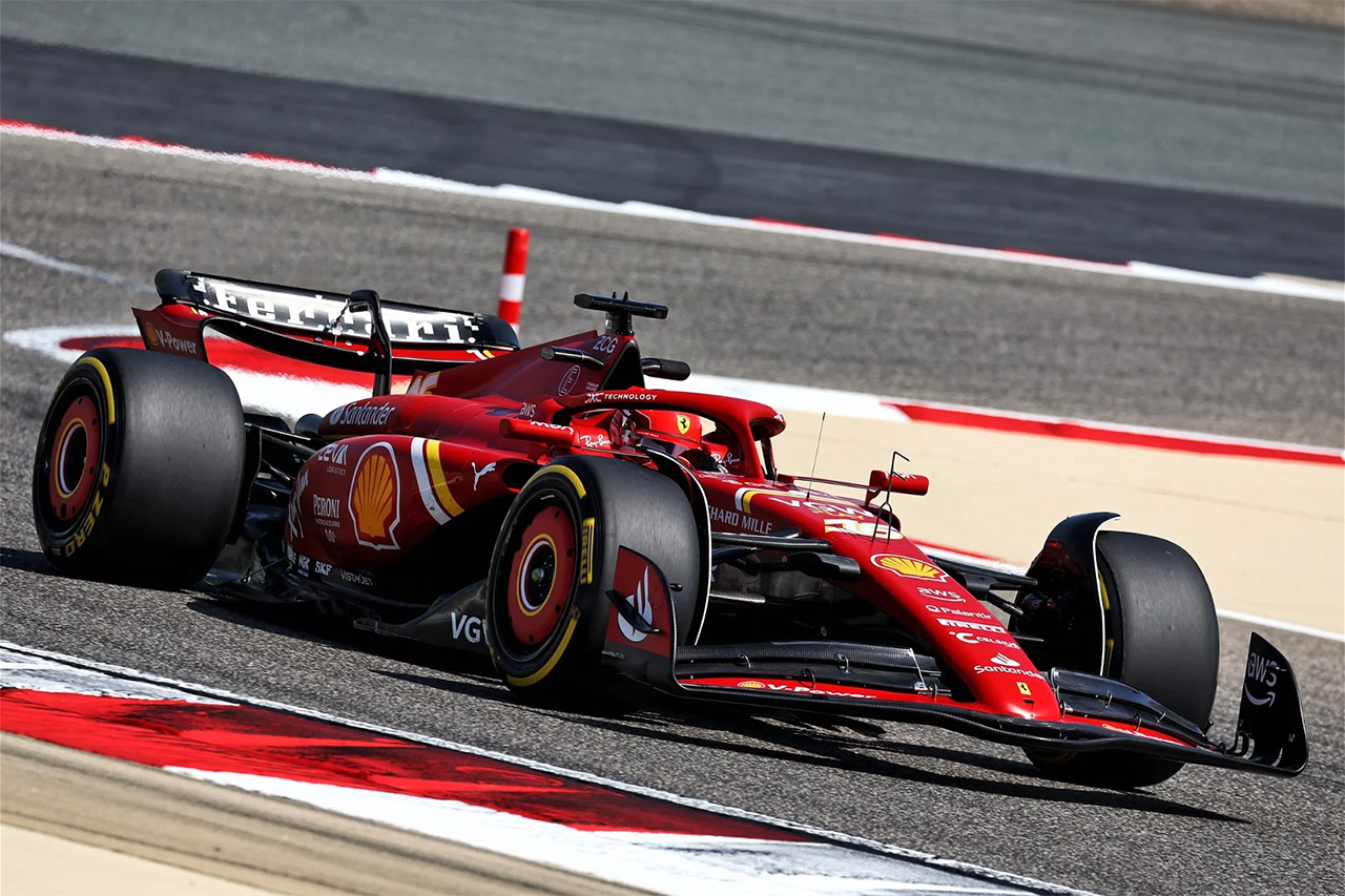 フェラーリF1 ドレインカバーでの破損でフロアを交換