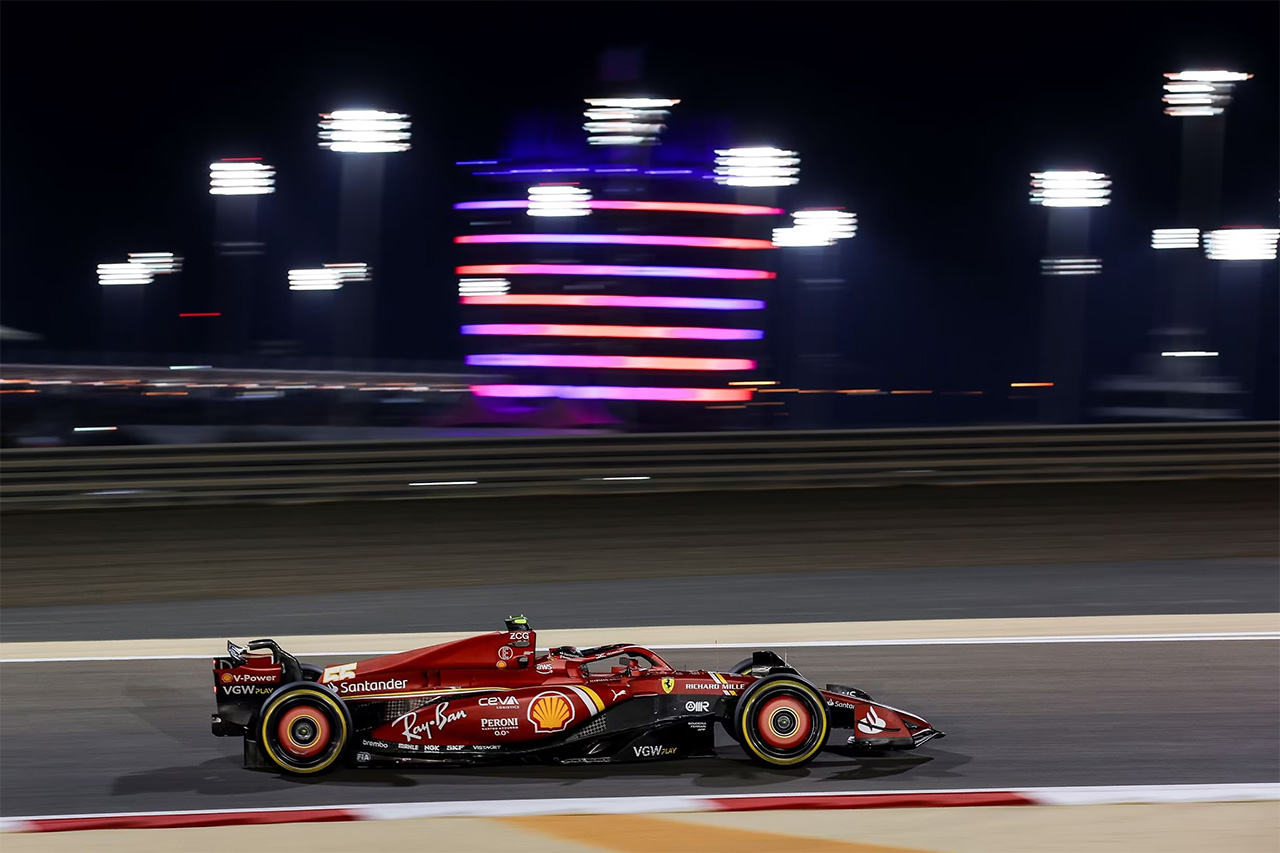 フェラーリF1 SF-24で初日にルクレールとサインツが合計133周を走破