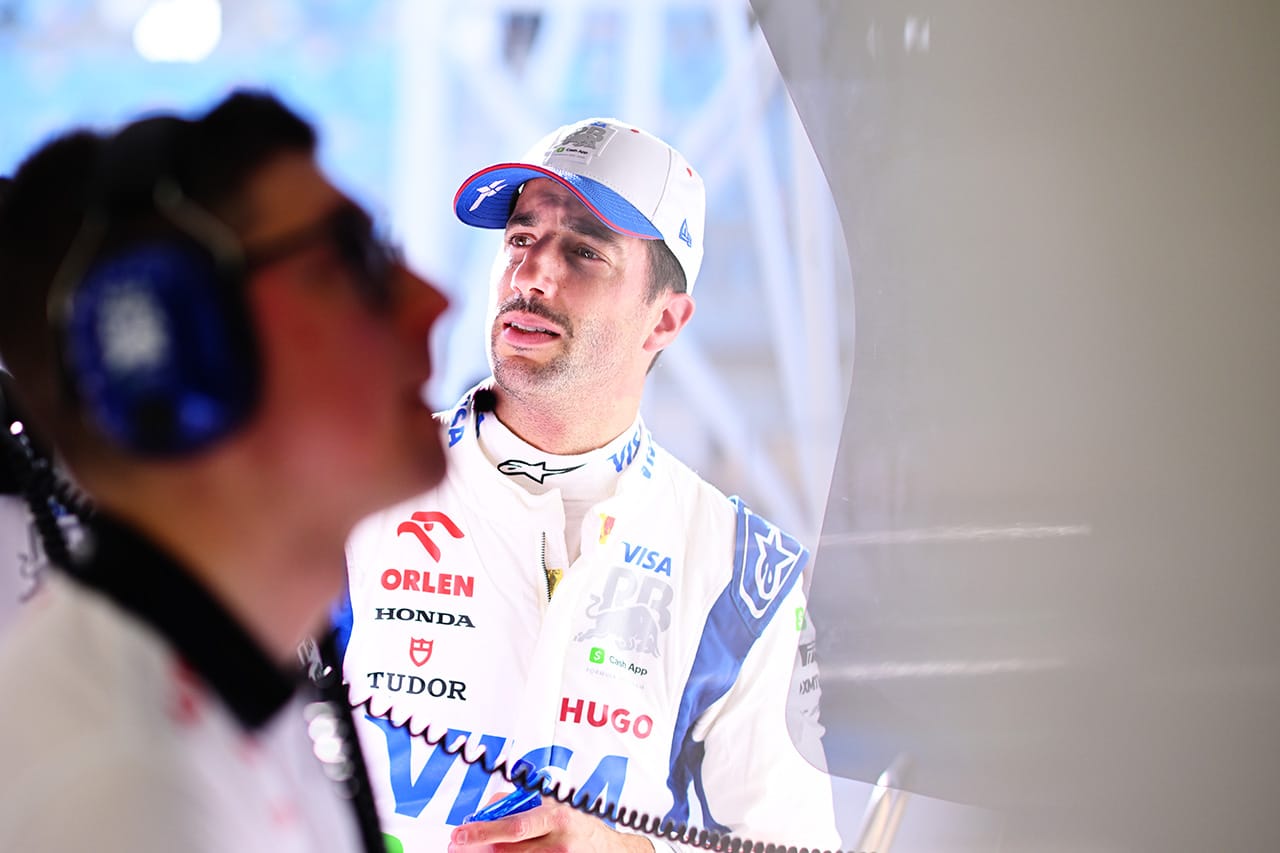 RB好調も「F1テストの結果は当てにならない」とダニエル・リカルド