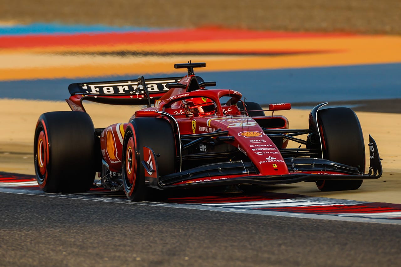 F1テスト最終日:ルクレールがC4で最速 フェルスタッペンは中古C3で4位