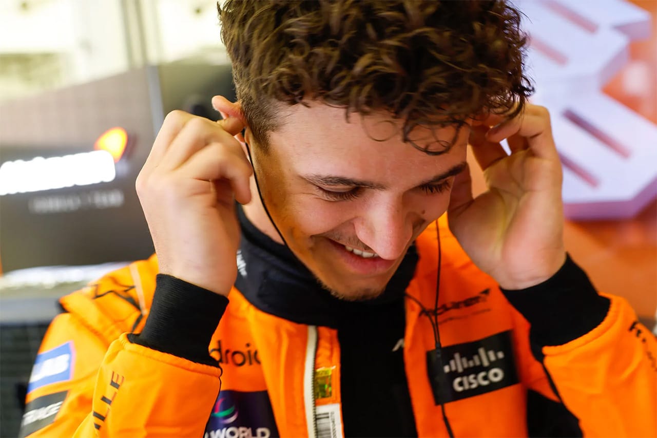 ランド・ノリス 「この3日間の成果には満足している」 マクラーレンF1