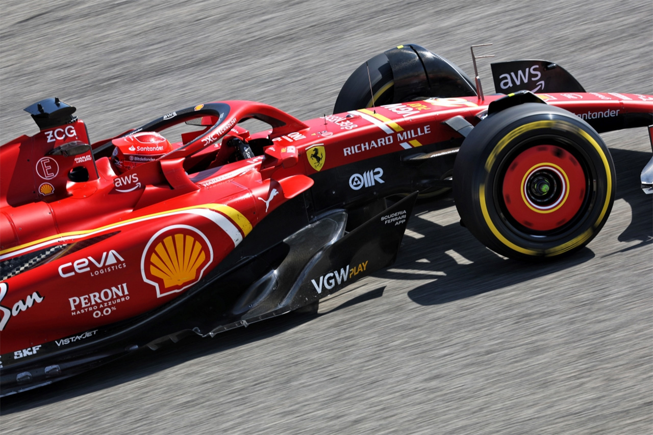 フェラーリF1 2024年F1マシンは「風の敏感さを回避」とルクレール