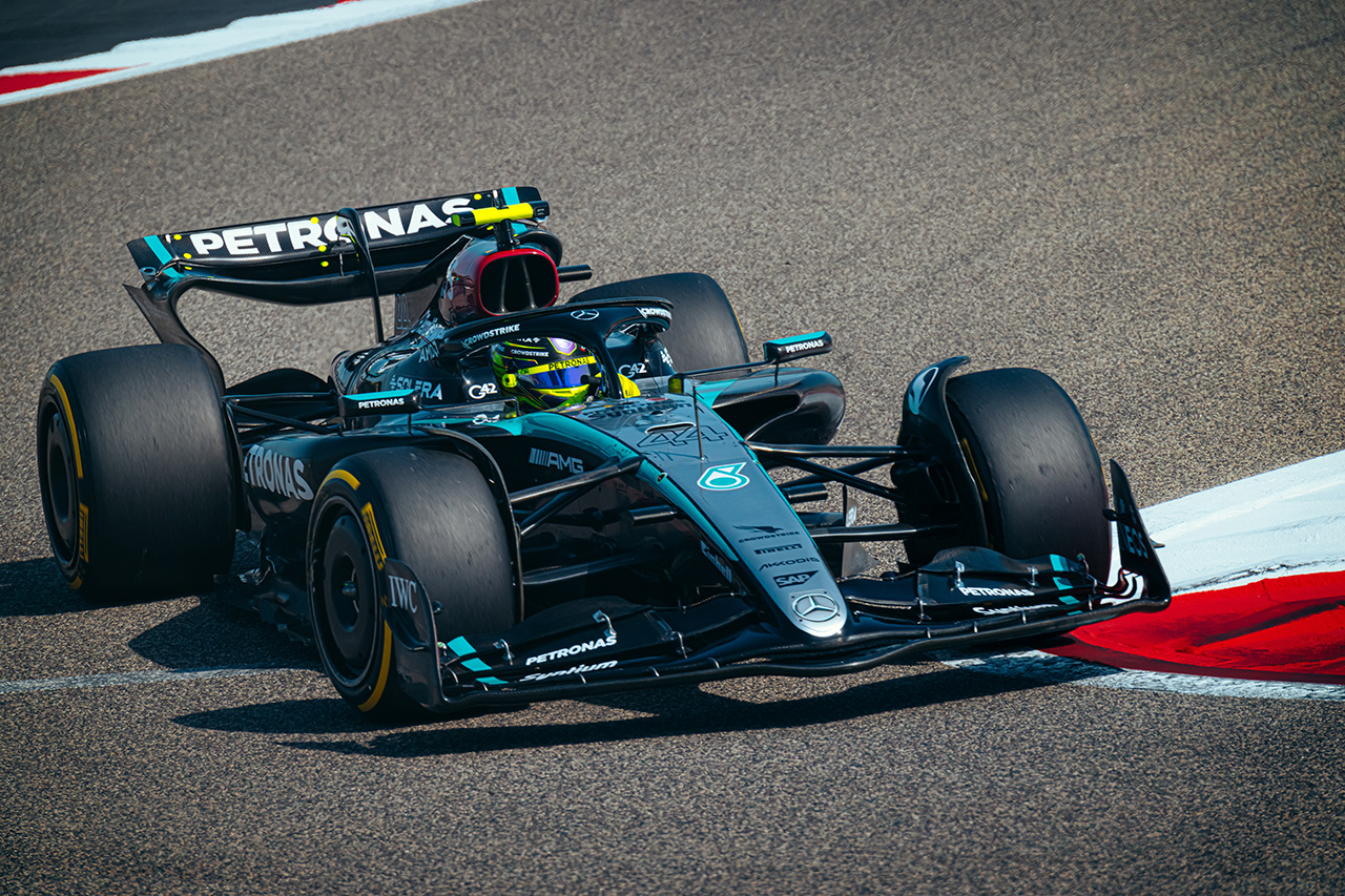 メルセデスF1 2024年F1マシン『W15』の予選ペース向上に注力