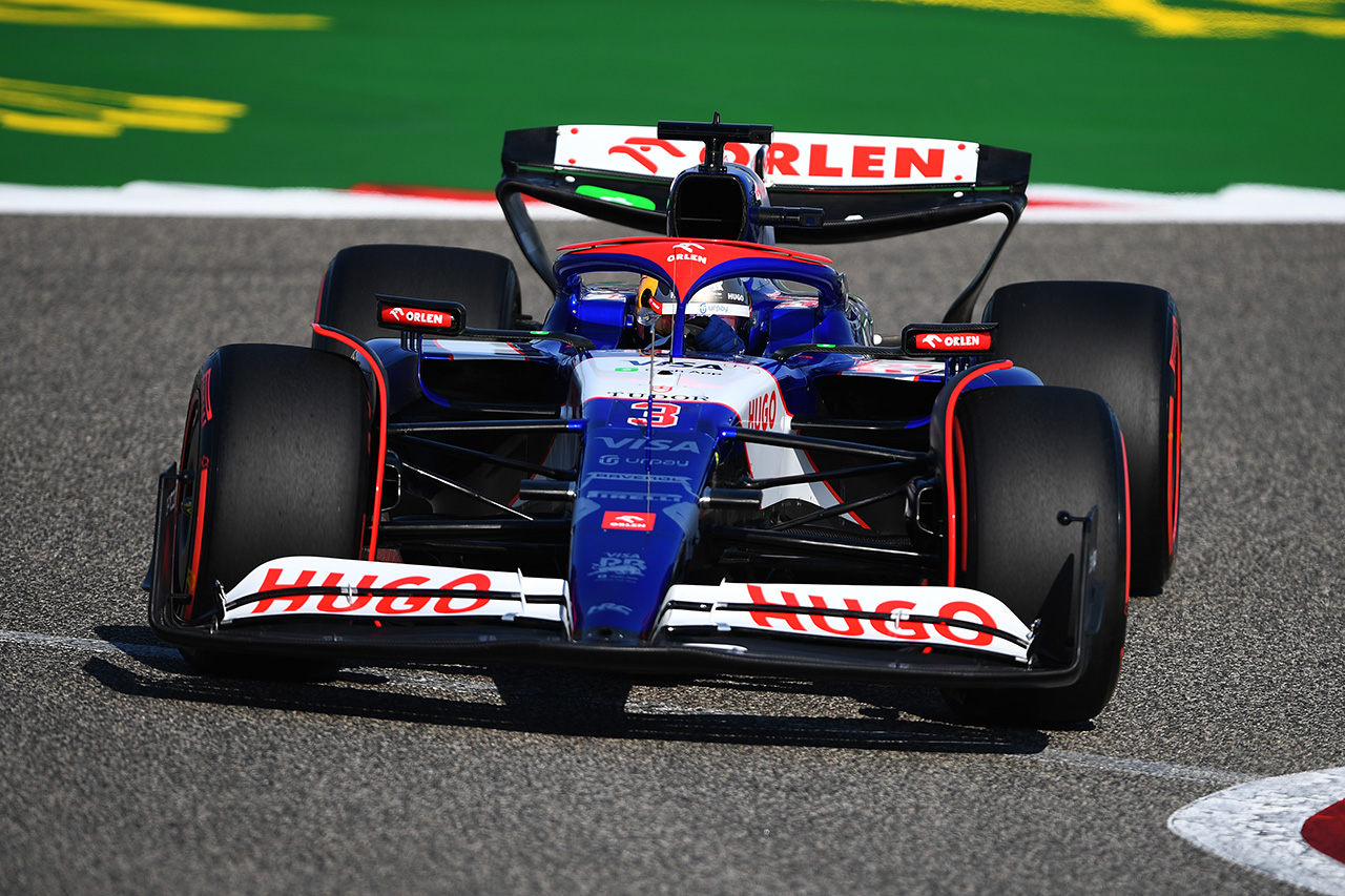 角田裕毅4番手のRB好発進 リカルドがソフトでマクラーレンF1を抑え最速
