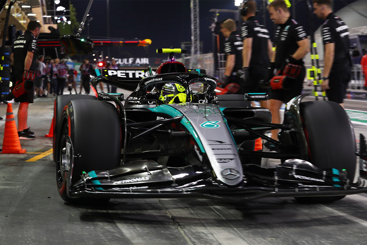 F1バーレーンGP メルセデスが初日1-2もレッドブルが不気味にロングラン