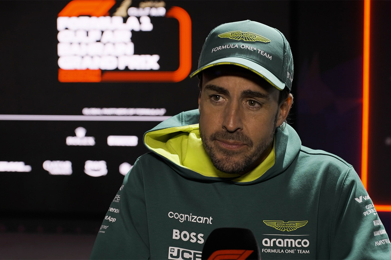 フェルナンド・アロンソ F1バーレーンGP初日 「3番手は少し驚き」