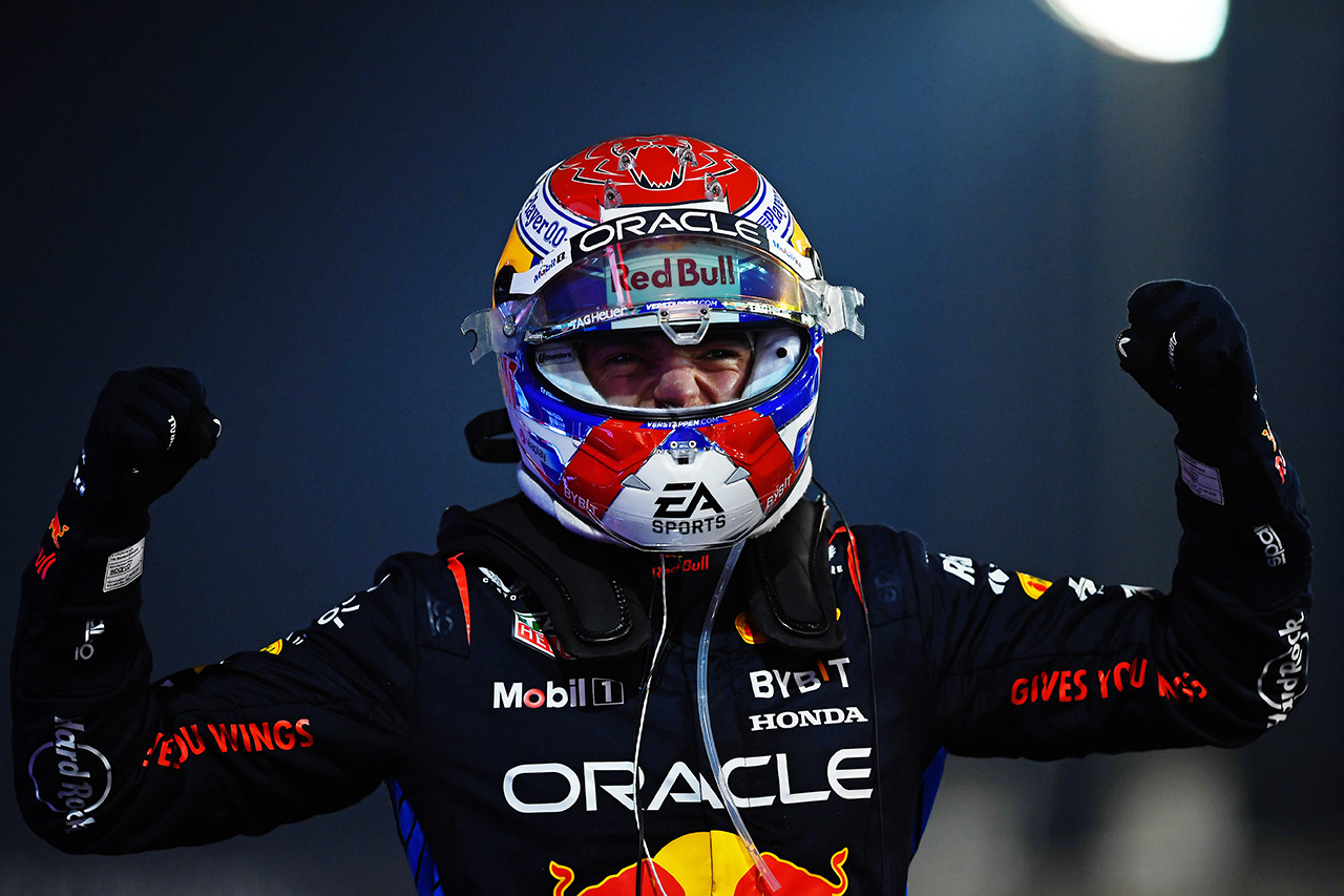 F1バーレーンGP:フェルスタッペン圧勝でレッドブルがワンツー