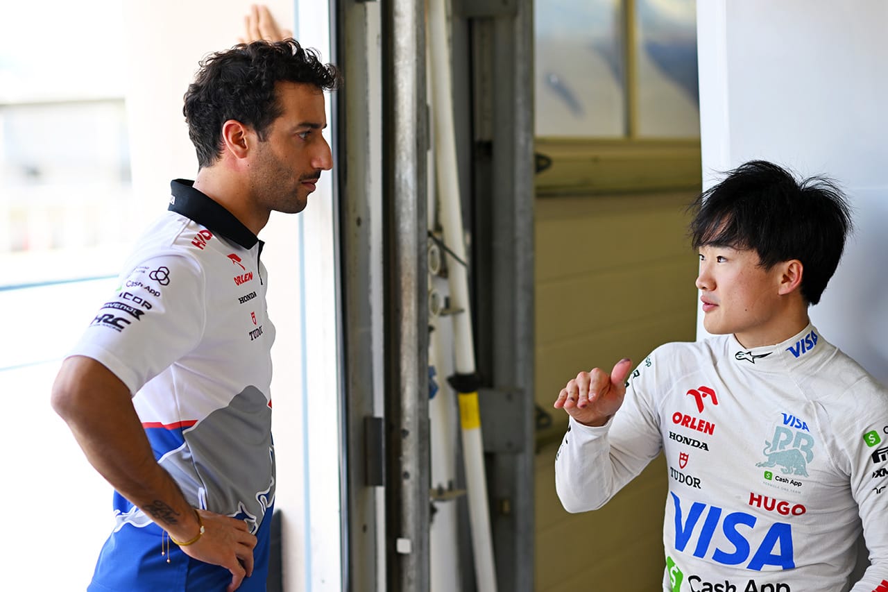 角田裕毅 F1バーレーンGP決勝後にリカルドと早くも険悪ムード