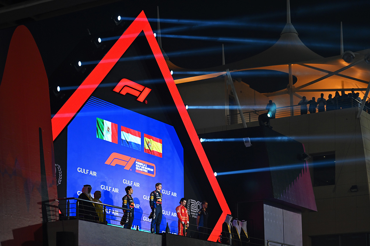 2024年 F1ポイントランキング （第1戦バーレーンGP終了時点）
