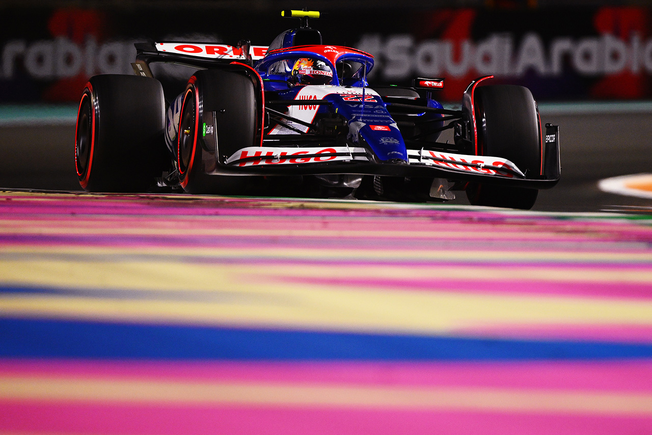 F1 サウジアラビアGP 予選 結果：角田裕毅がQ3進出9番手